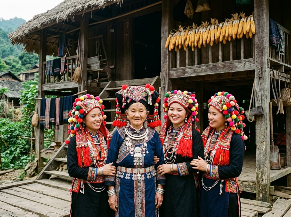 Văn Hóa Bản Làng Tày, Dao, Sán Chỉ